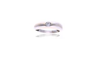 Anello con diamante - Asta Preziosi