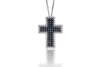 Collana e ciondolo con diamanti - Asta Preziosi Collana e ciondolo con diamanti - Asta Preziosi