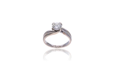 Anello con diamante - Asta Preziosi Anello con diamante - Asta Preziosi