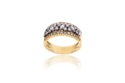 Anello con diamanti - Asta Preziosi