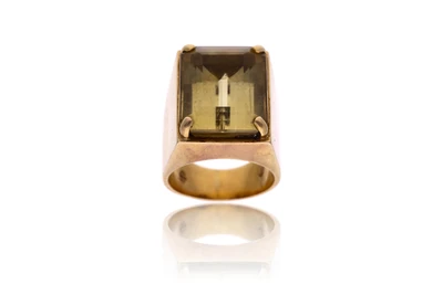Anello con quarzo - Asta Preziosi