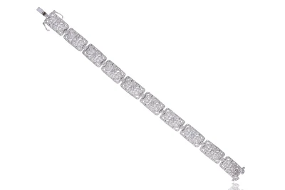 Bracciale con diamanti - Asta Preziosi
