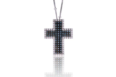 Collana e ciondolo con diamanti - Asta Preziosi Collana e ciondolo con diamanti - Asta Preziosi