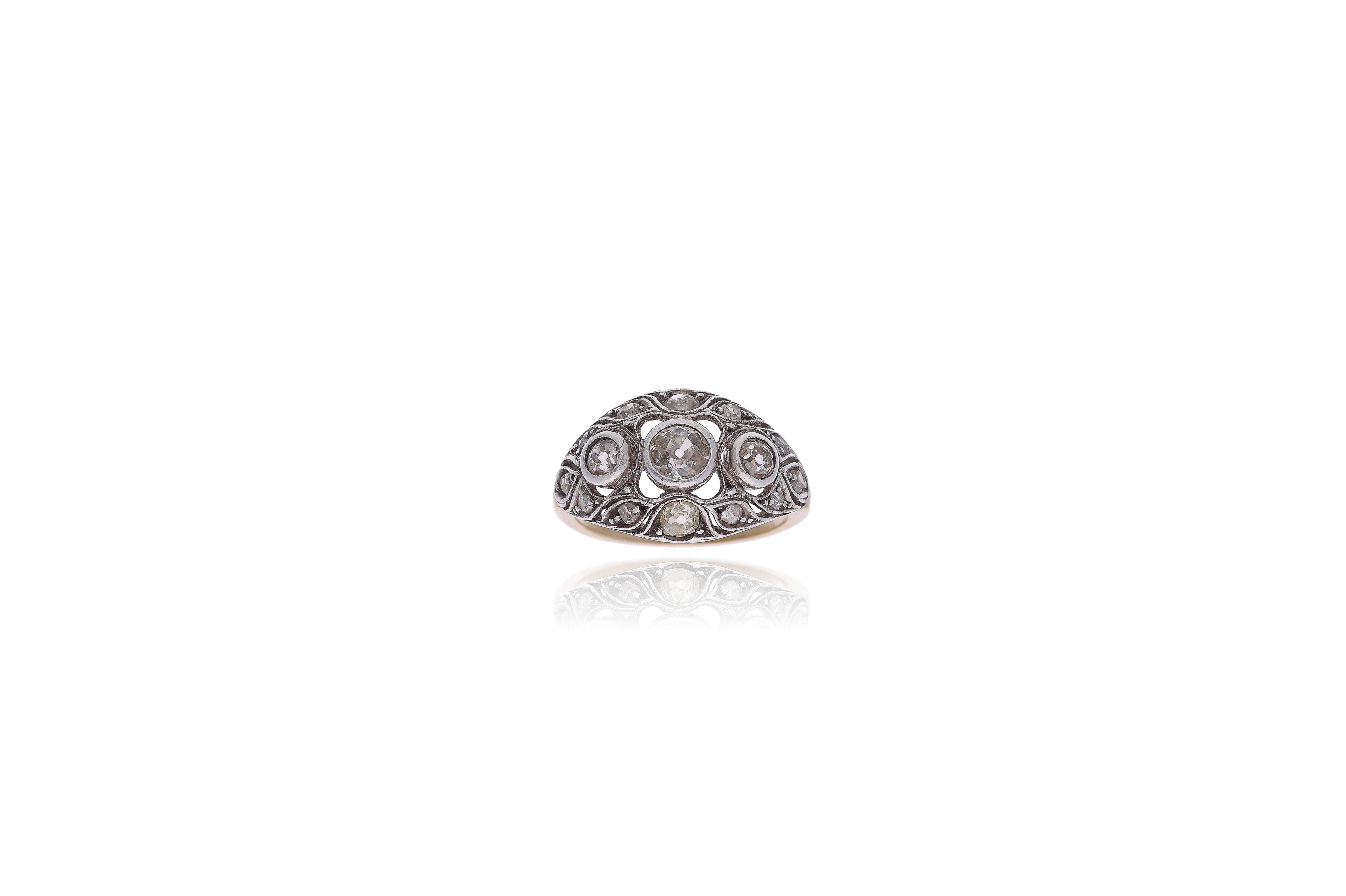 Anello con diamanti - Asta Preziosi
