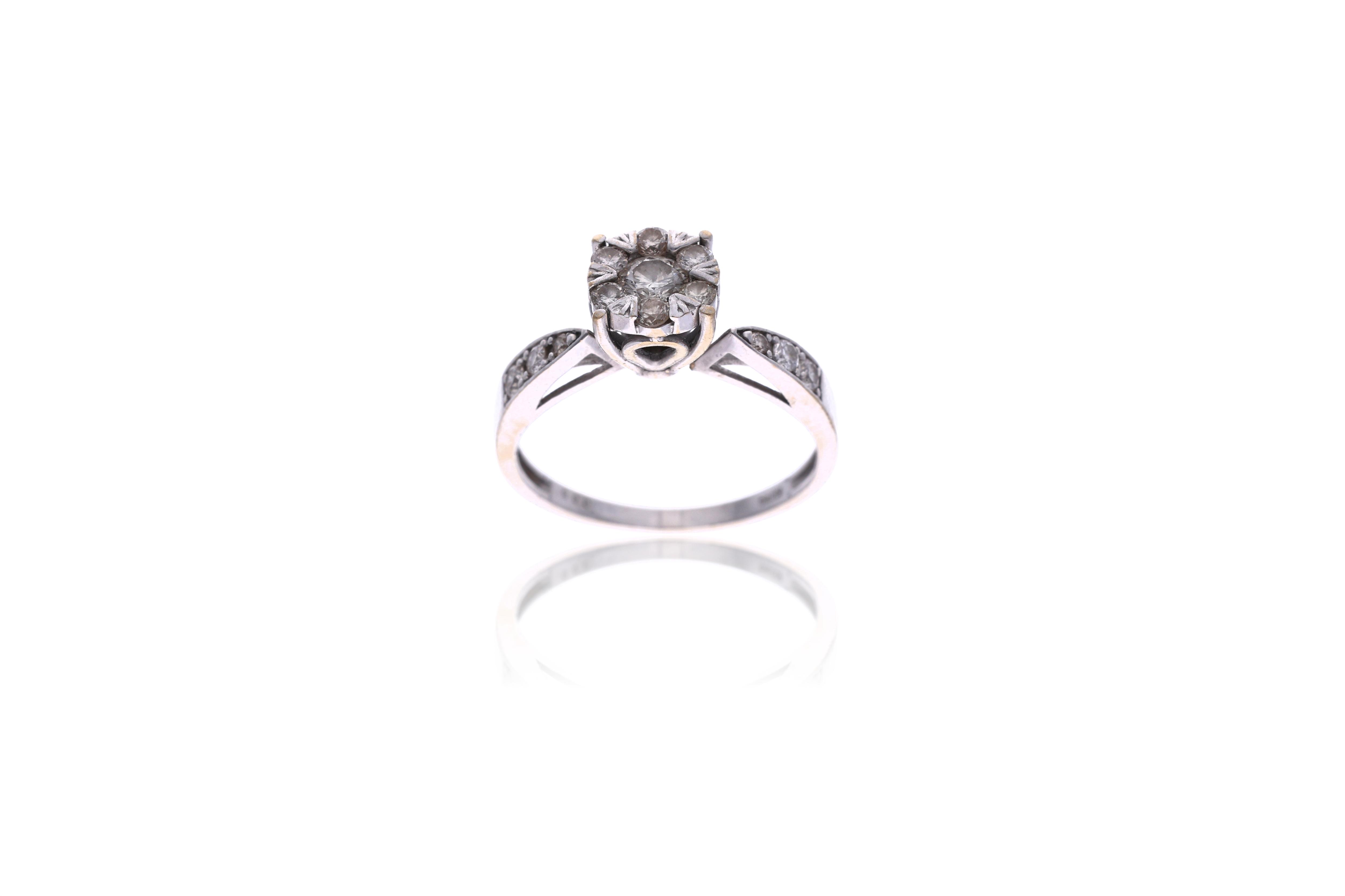 Anello con diamanti - Asta Preziosi