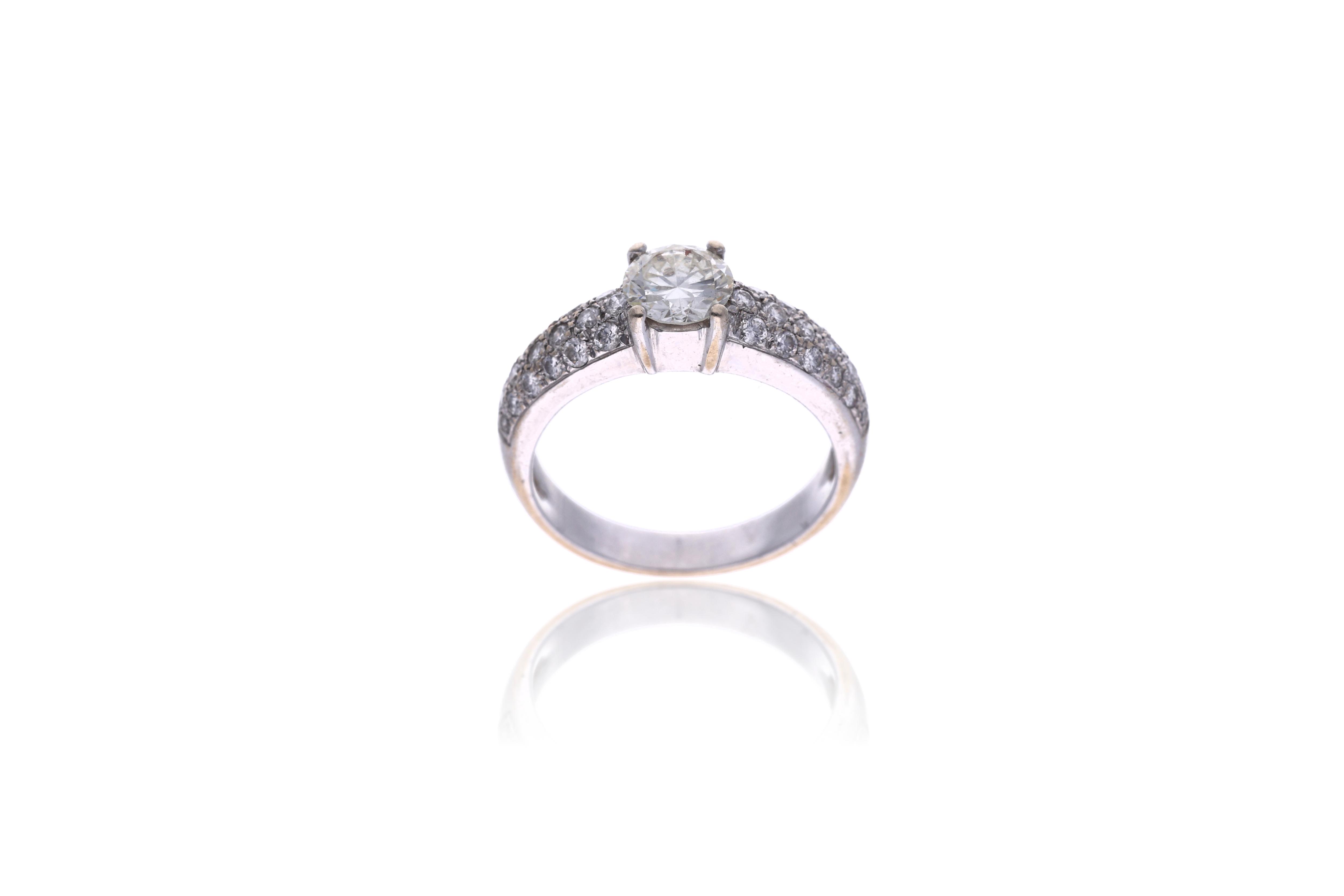Anello con diamanti - Asta Preziosi