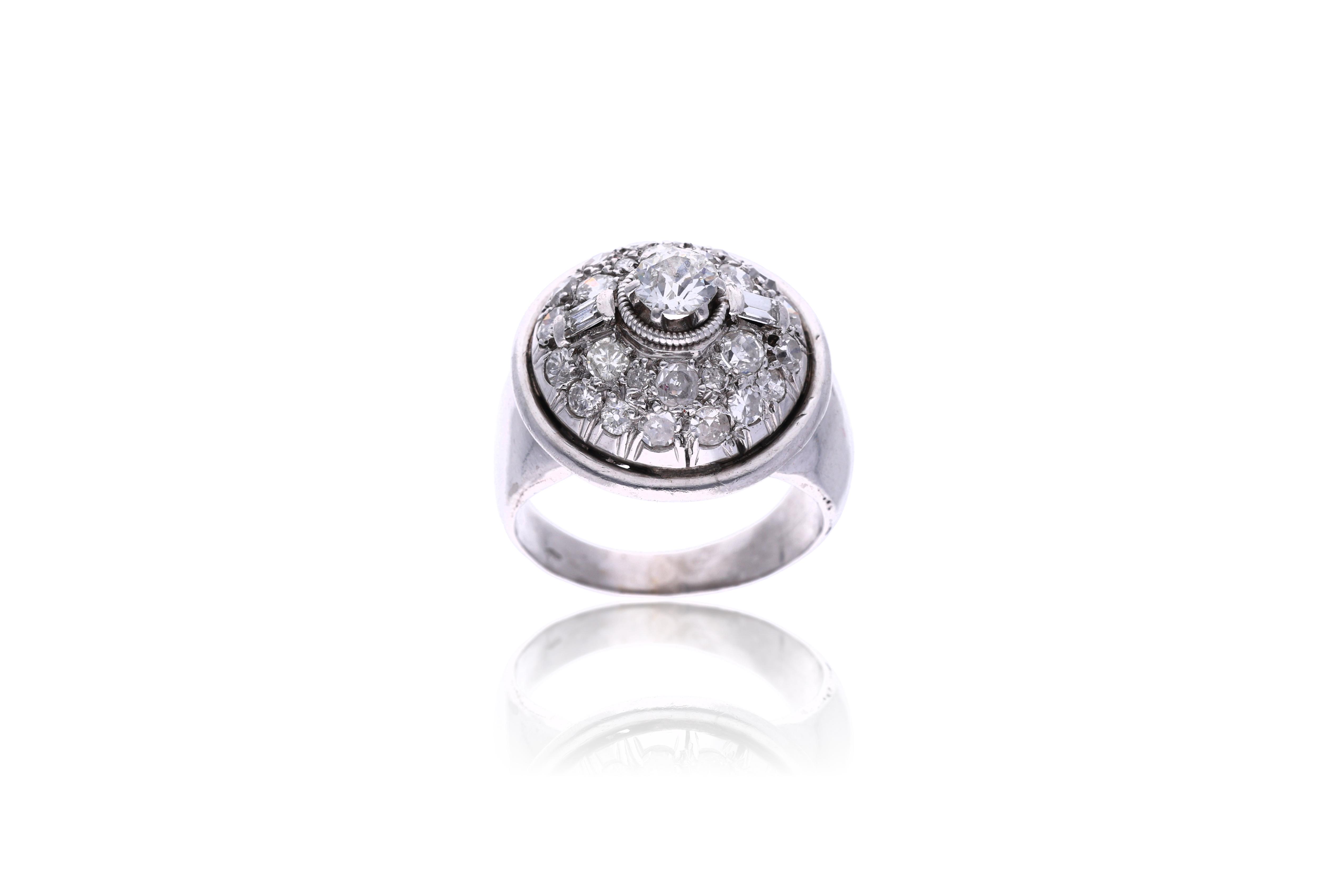 Anello con diamanti - Asta Preziosi