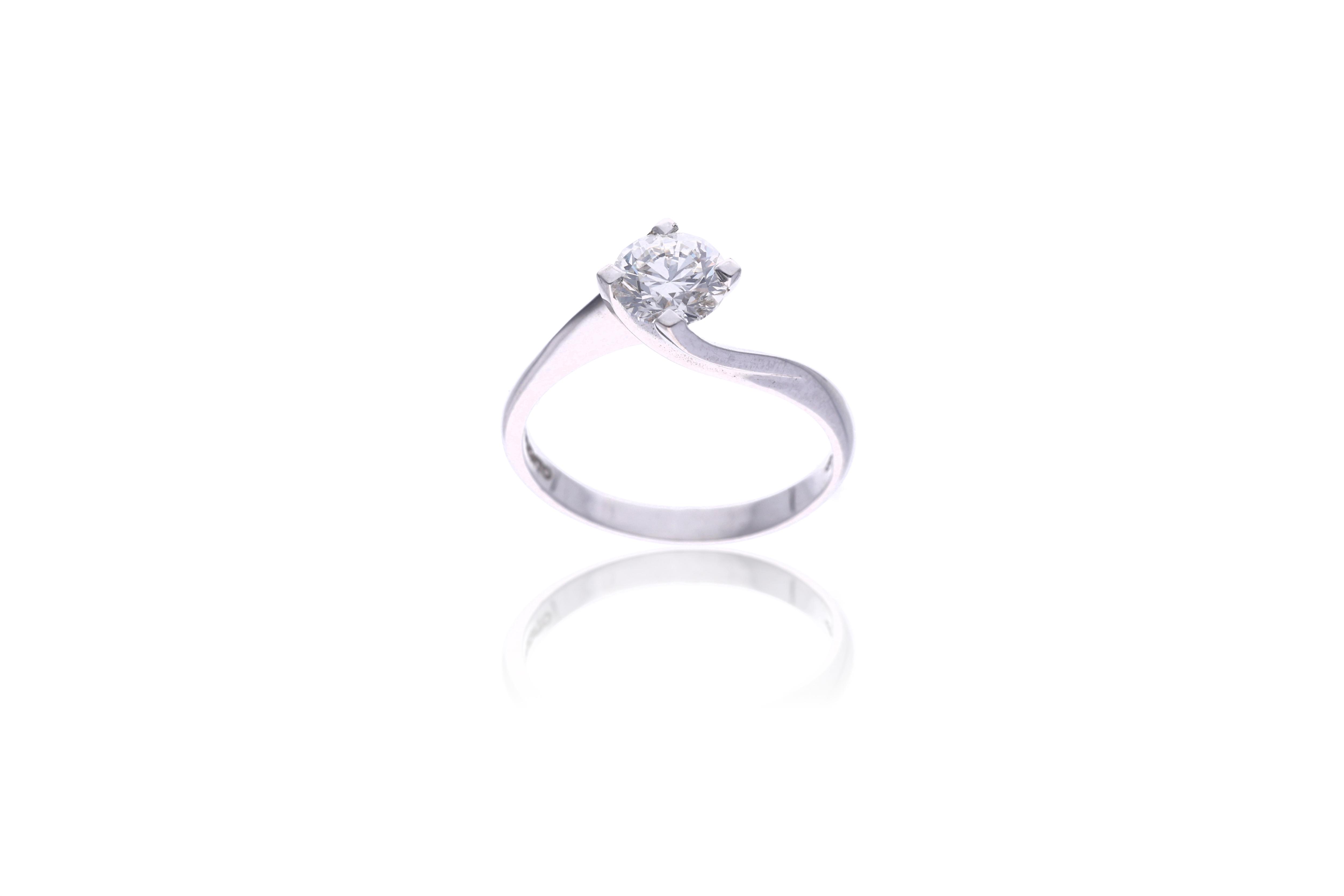 Chimento, anello con diamante - Asta Preziosi