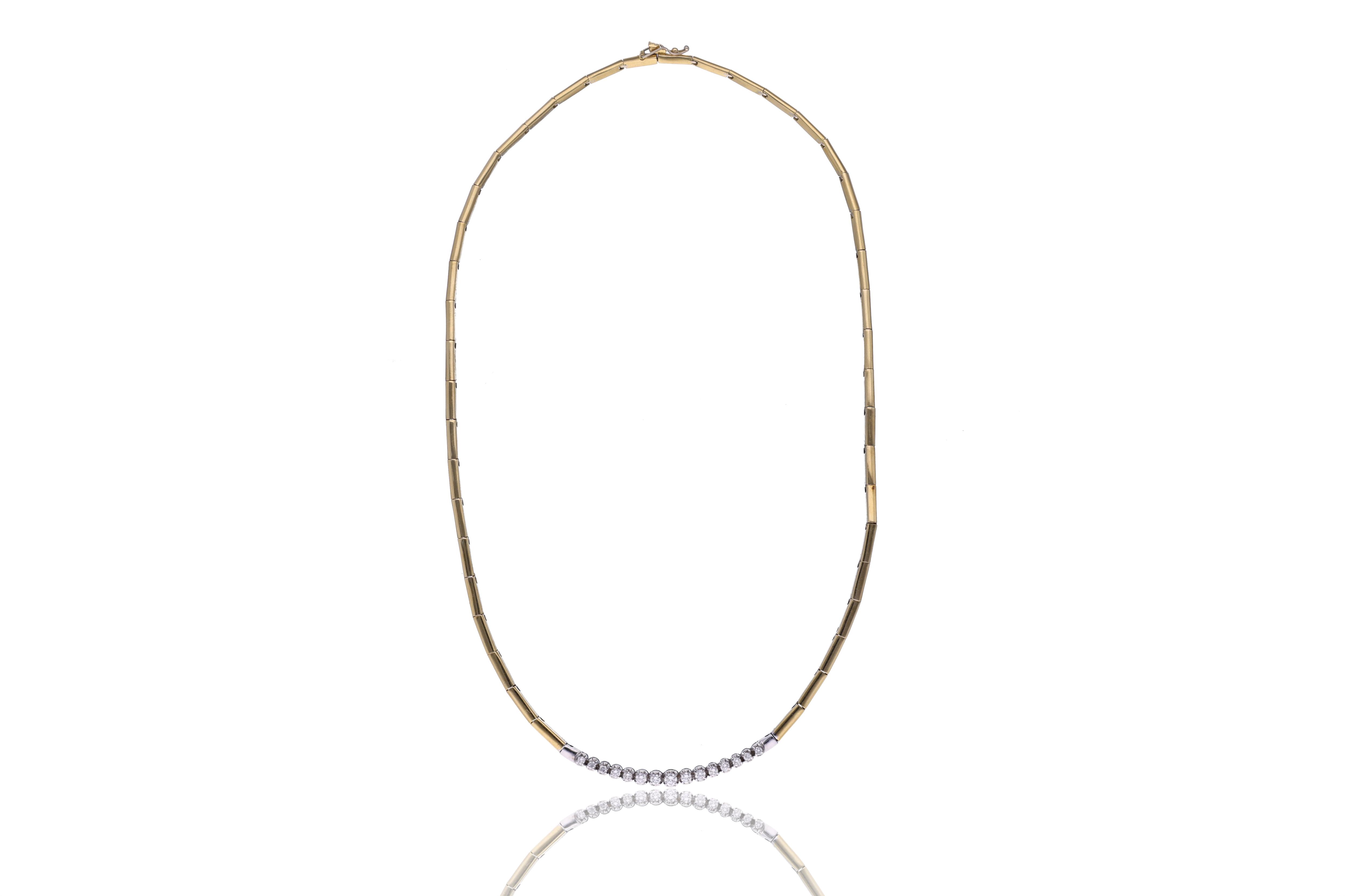 Collana con diamanti - Asta Preziosi