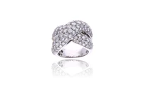 Anello con diamanti - Asta Preziosi