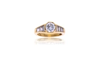 Anello con diamanti - Asta Preziosi