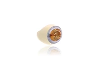 Anello con diamanti e quarzo citrino - Asta Preziosi Anello con diamanti e quarzo citrino - Asta Preziosi