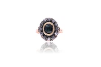 Anello con diamanti e zaffiro - Asta Preziosi Anello con diamanti e zaffiro - Asta Preziosi
