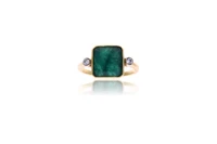 Anello con smeraldo e diamanti - Asta Preziosi Anello con smeraldo e diamanti - Asta Preziosi