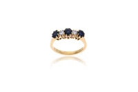 Anello con zaffiri e diamanti - Asta Preziosi