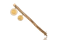 Bracciale con due sterline - Asta Preziosi