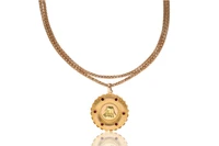 Collana con ciondolo e smalti - Asta Preziosi