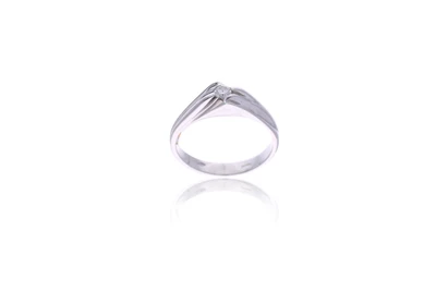 Anello con diamante - Asta Preziosi Anello con diamante - Asta Preziosi