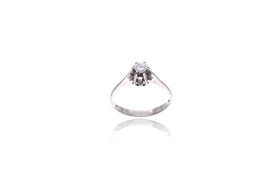 Anello con diamante - Asta Preziosi Anello con diamante - Asta Preziosi
