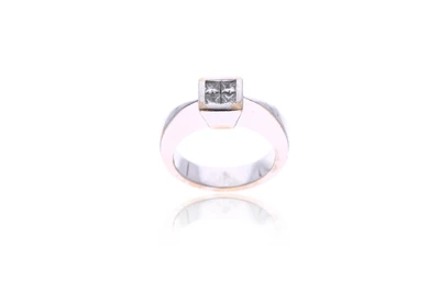 Anello con diamanti - Asta Preziosi