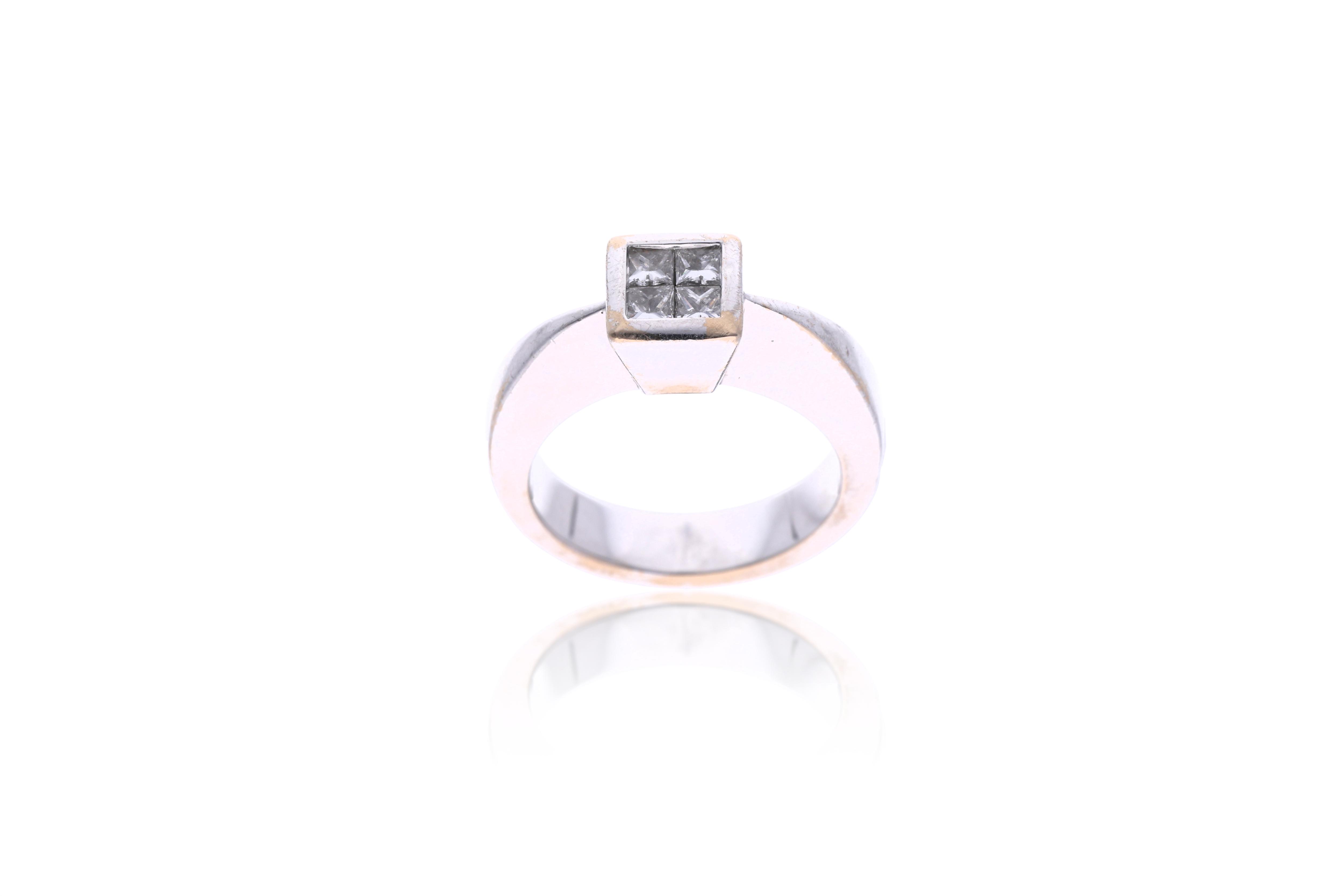 Anello con diamanti - Asta Preziosi