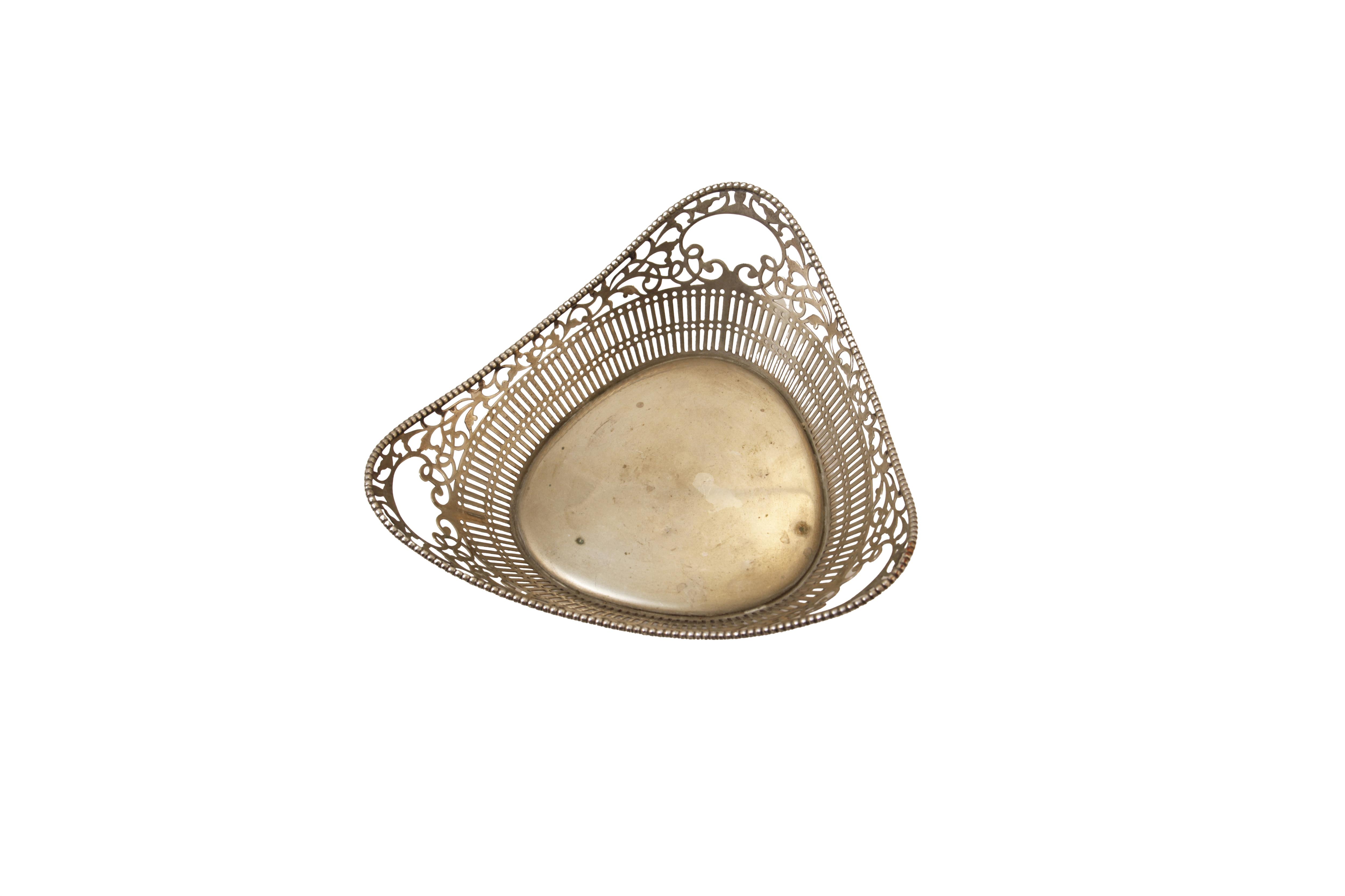 Cestino in argento - Asta Preziosi