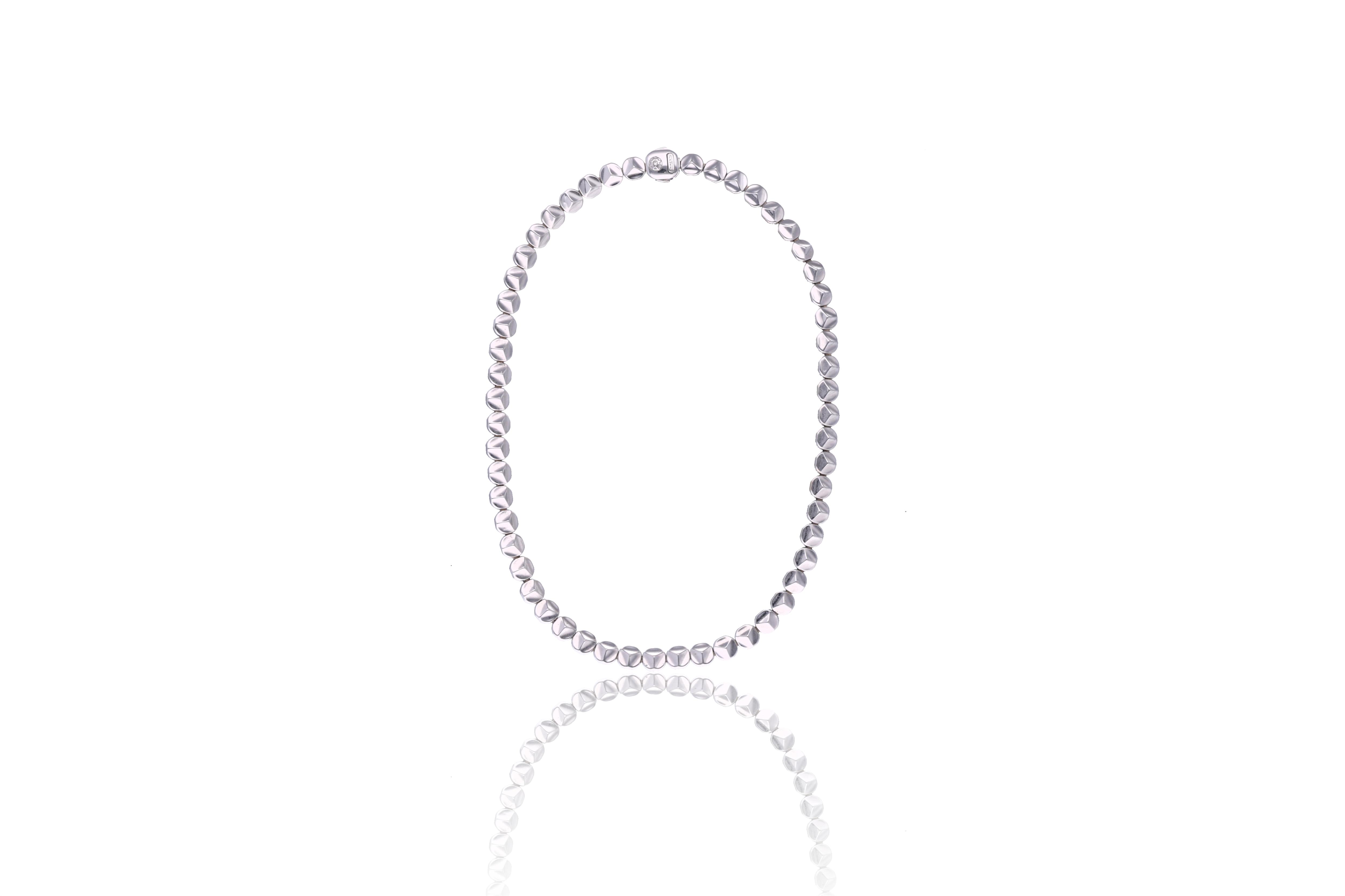 Chimento, collana con diamante - Asta Preziosi