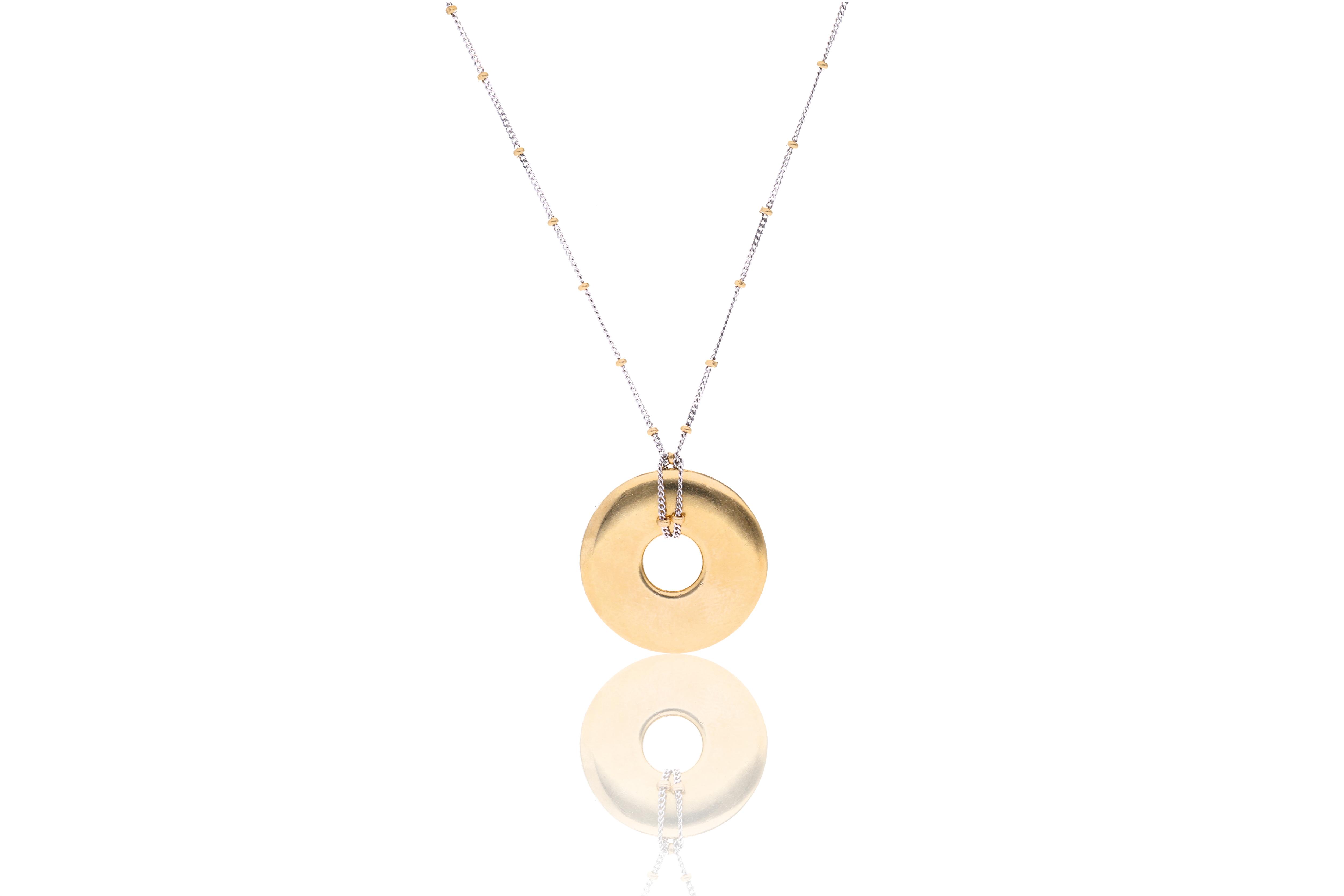 Collana, ciondolo in oro - Asta Preziosi