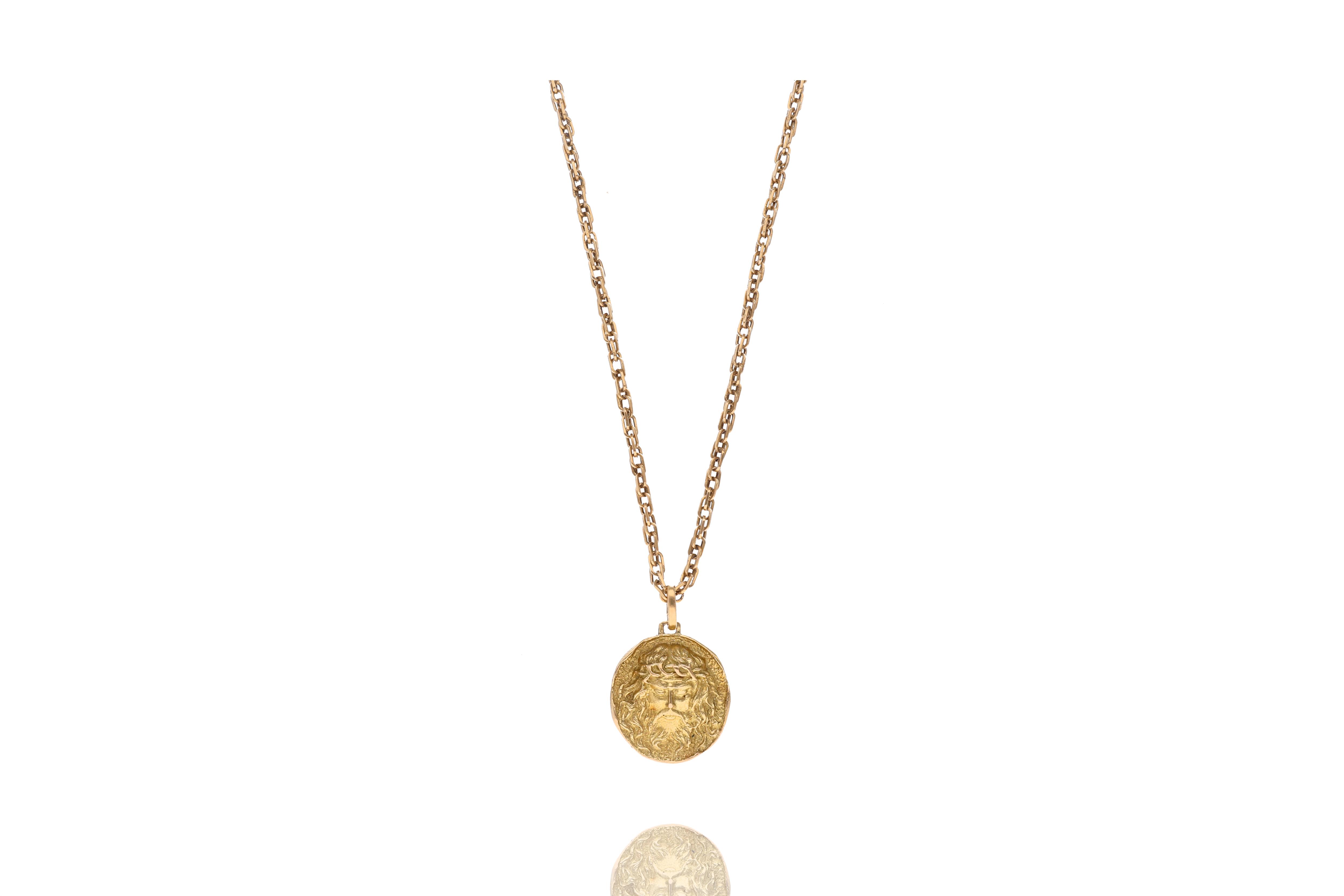 Collana con ciondolo in oro - Asta Preziosi
