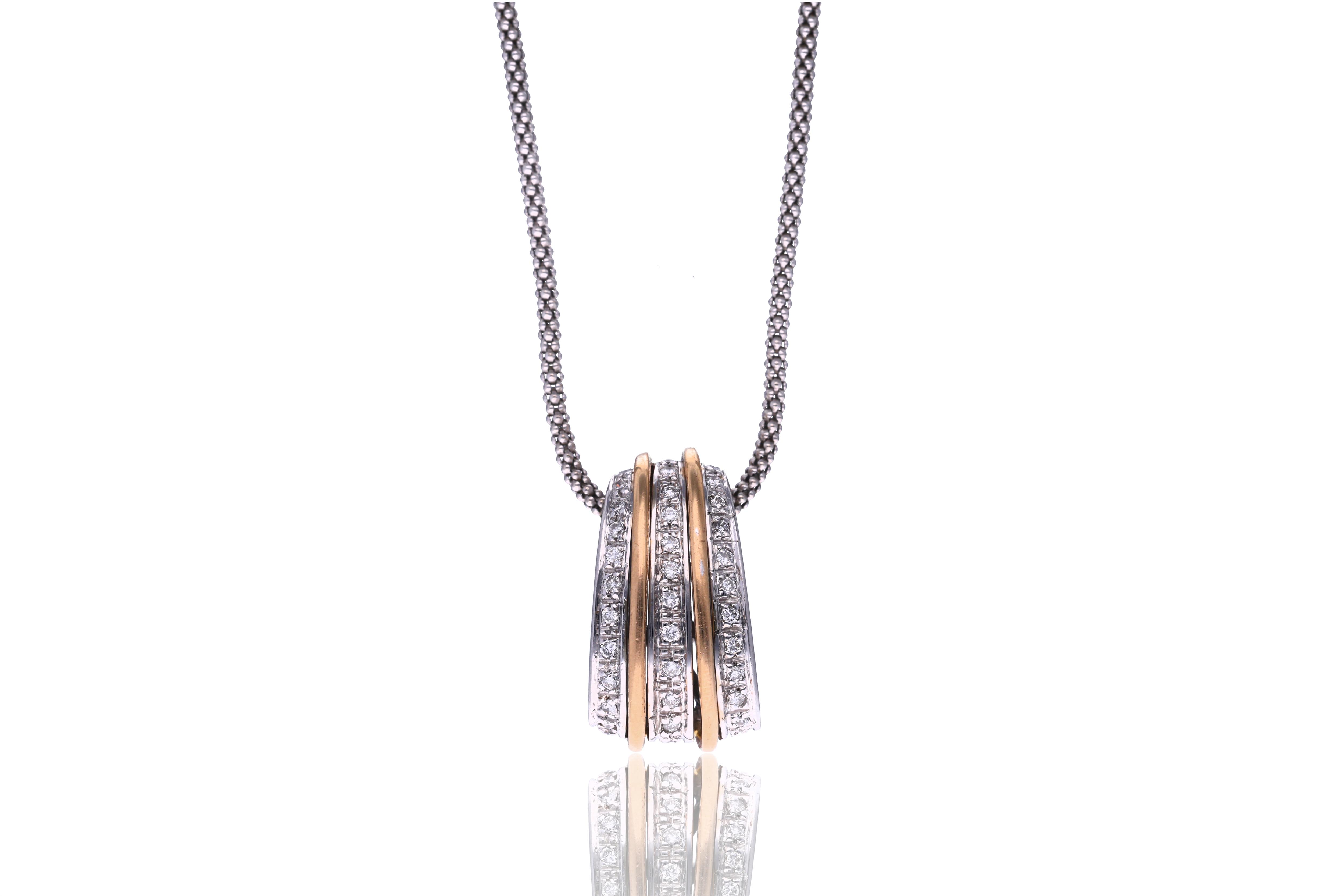 Collana con diamanti - Asta Preziosi
