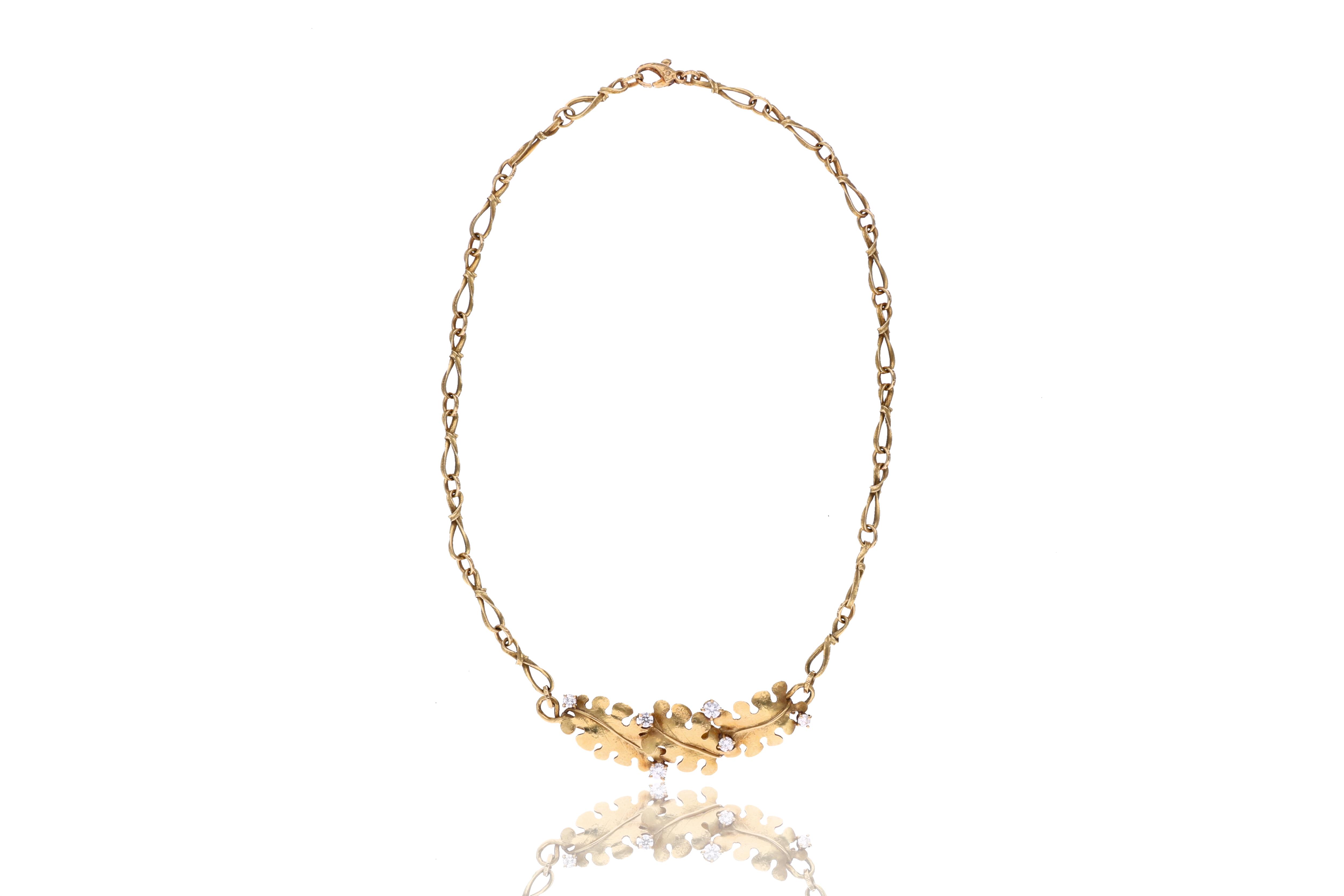 Collana con diamanti - Asta Preziosi