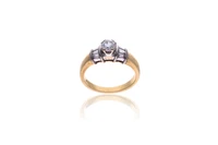 Anello con diamanti - Asta Preziosi Anello con diamanti - Asta Preziosi