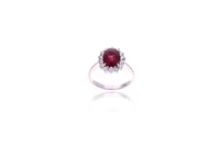 Anello con diamanti e tormalina - Asta Preziosi Anello con diamanti e tormalina - Asta Preziosi