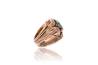 Anello con smeraldo e diamanti - Asta Preziosi Anello con smeraldo e diamanti - Asta Preziosi