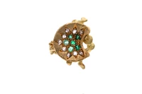 Chimeri, anello con diamanti e smeraldi - Asta Preziosi Chimeri, anello con diamanti e smeraldi - Asta Preziosi