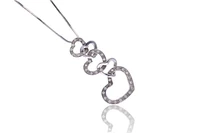 Collana e ciondolo con diamanti - Asta Preziosi Collana e ciondolo con diamanti - Asta Preziosi