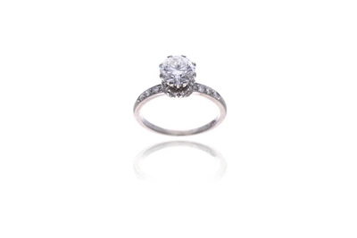 Anello con diamanti - Asta Preziosi Anello con diamanti - Asta Preziosi