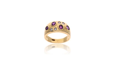Anello con diamanti e rubini - Asta Preziosi Anello con diamanti e rubini - Asta Preziosi