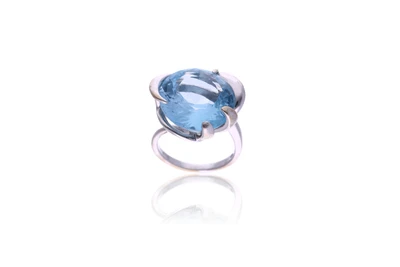 Anello con topazio - Asta Preziosi Anello con topazio - Asta Preziosi