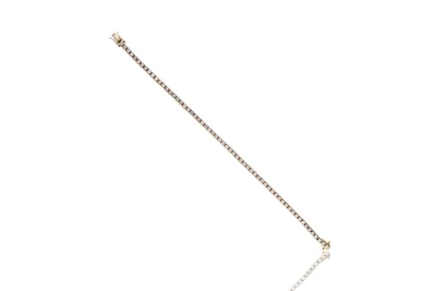 Bracciale tennis con diamanti - Asta Preziosi Bracciale tennis con diamanti - Asta Preziosi