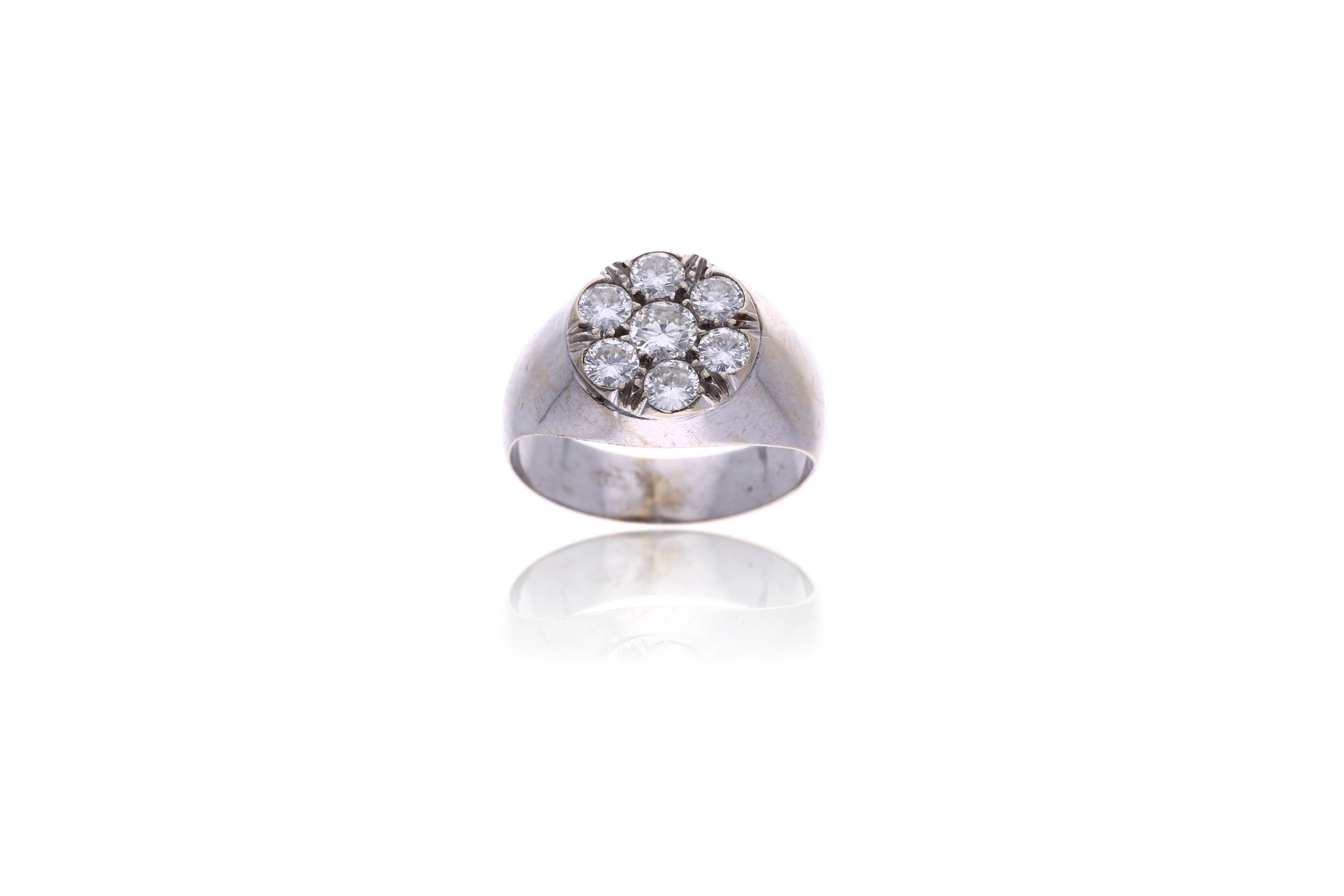 Anello con diamanti - Asta Preziosi