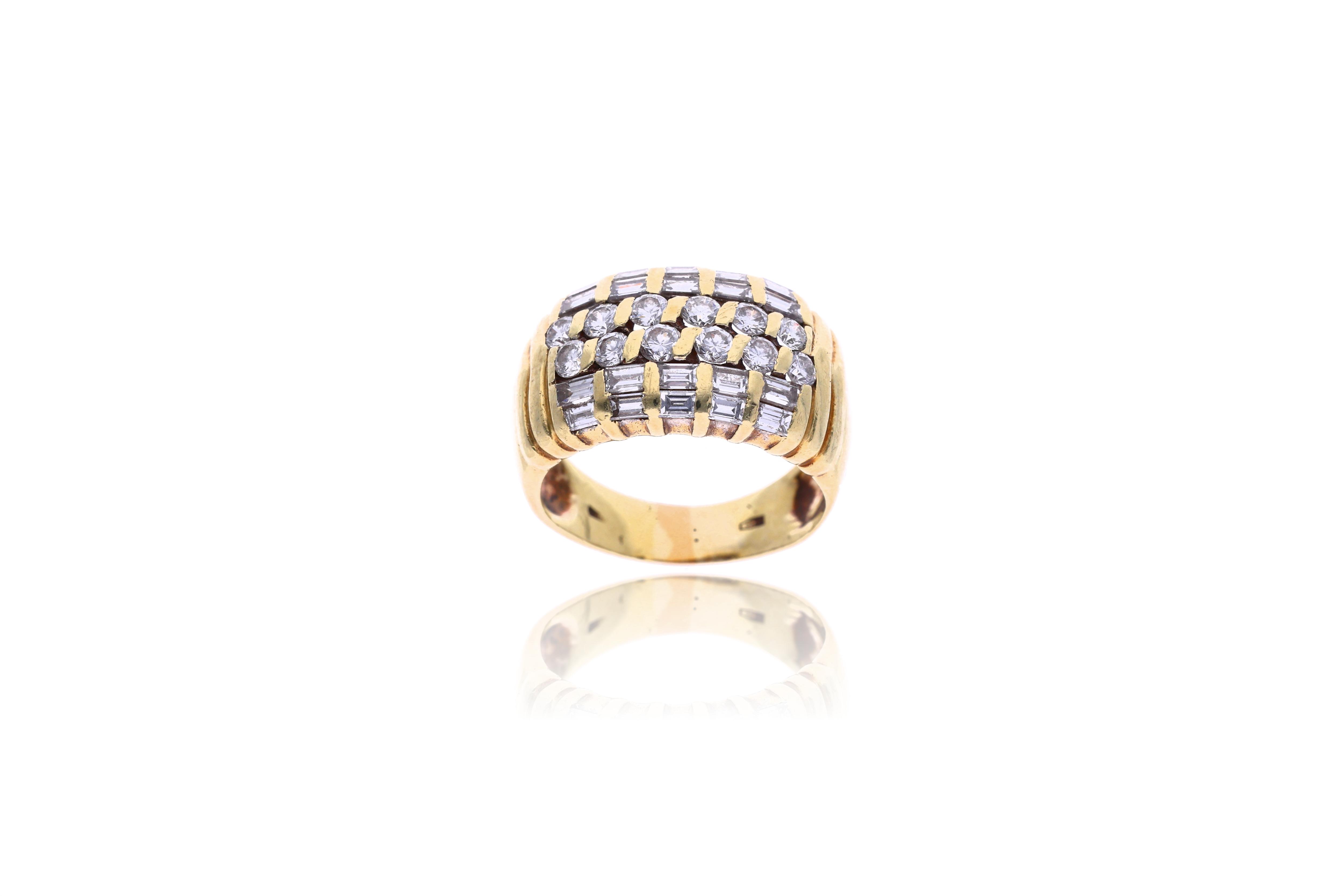 Anello con diamanti - Asta Preziosi