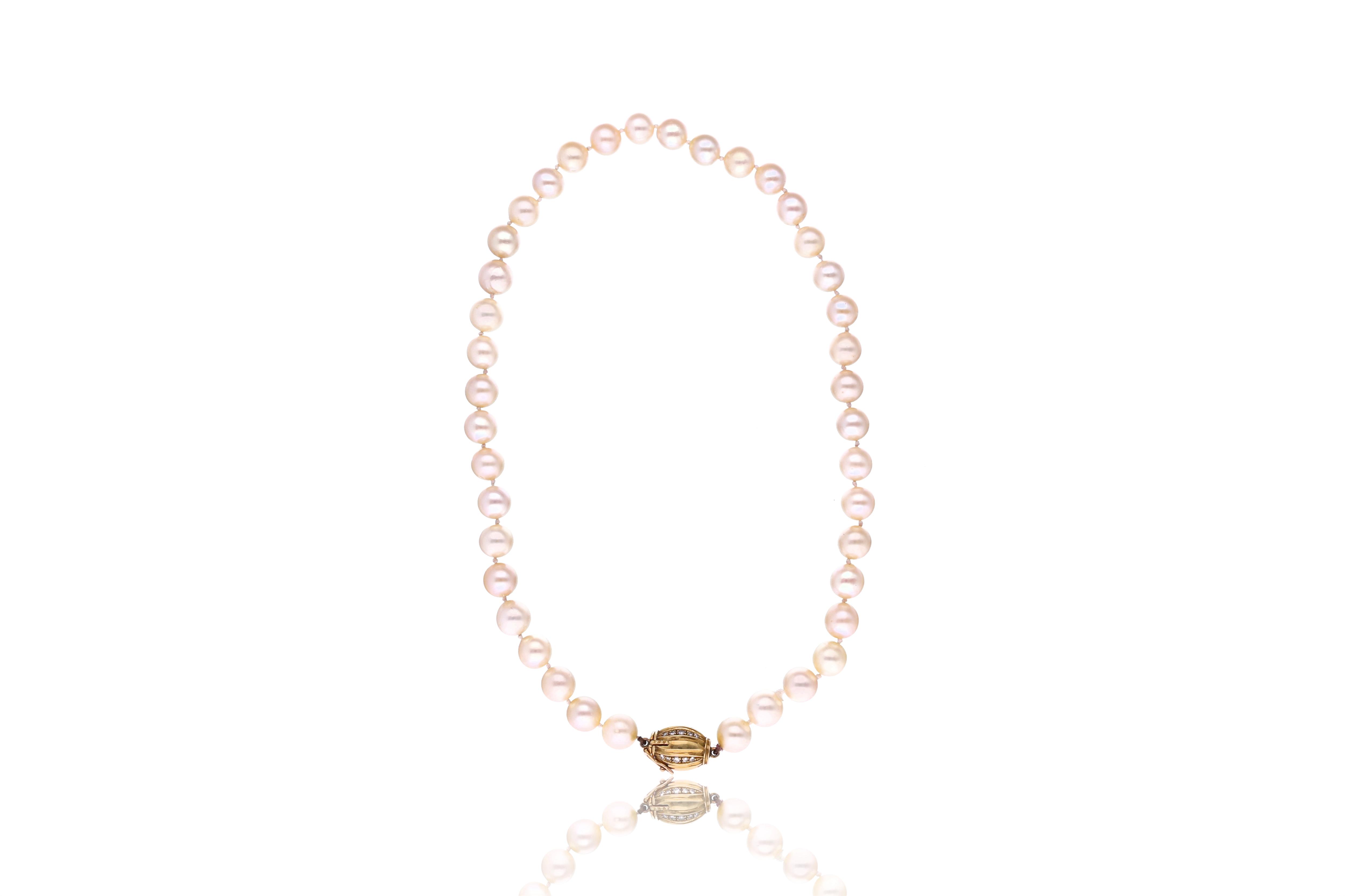 Collana di perle coltivate - Asta Preziosi