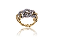 Anello a maglia morbida con diamanti - Asta Preziosi Anello a maglia morbida con diamanti - Asta Preziosi