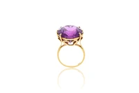 Anello con ametista - Asta Preziosi