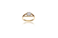 Anello con diamante - Asta Preziosi