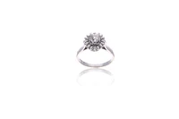 Anello con diamante - Asta Preziosi