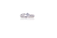 Anello con diamante - Asta Preziosi