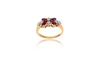 Anello con diamanti e rubini - Asta Preziosi Anello con diamanti e rubini - Asta Preziosi