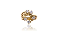 Anello con diamanti trattati - Asta Preziosi Anello con diamanti trattati - Asta Preziosi